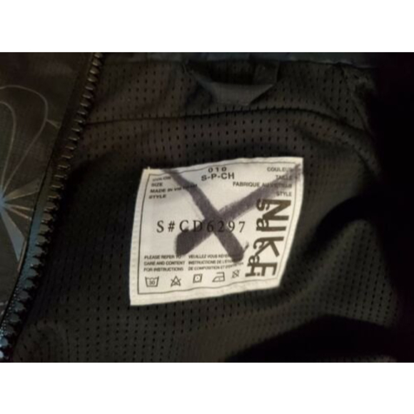 $500 NIKE NikeLab X SACAI WOMEN'S DOUBLE-ZIP JACKET CD6297-010 Size Small - Picture 7 of 11